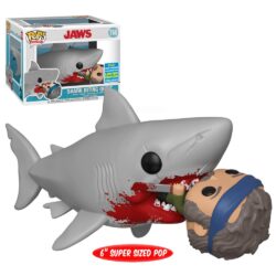 Funko Pop Movies - Jaws Shark Biting Quint 760 (Exclusive 2019 Summer Convention) (Sized)