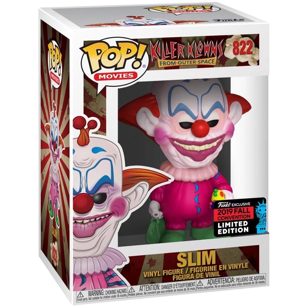 Funko Pop Movies - Killer Klowns Slim 822 (Funko Exclusive 2019 Fall Convention Limited Edition)