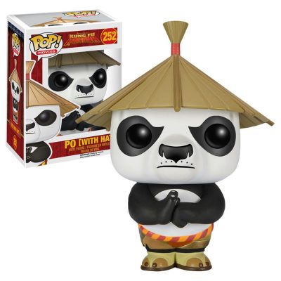 Funko Pop Movies - Kung Fu Panda Po (With Hat) 252 (Vaulted)