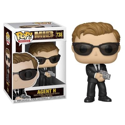 Funko Pop Movies - Mib Men In Black International Agent H 738 (Vaulted)