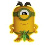 Funko Pop Movies - Minions Au Naturel 167 (Glows) (Vaulted)