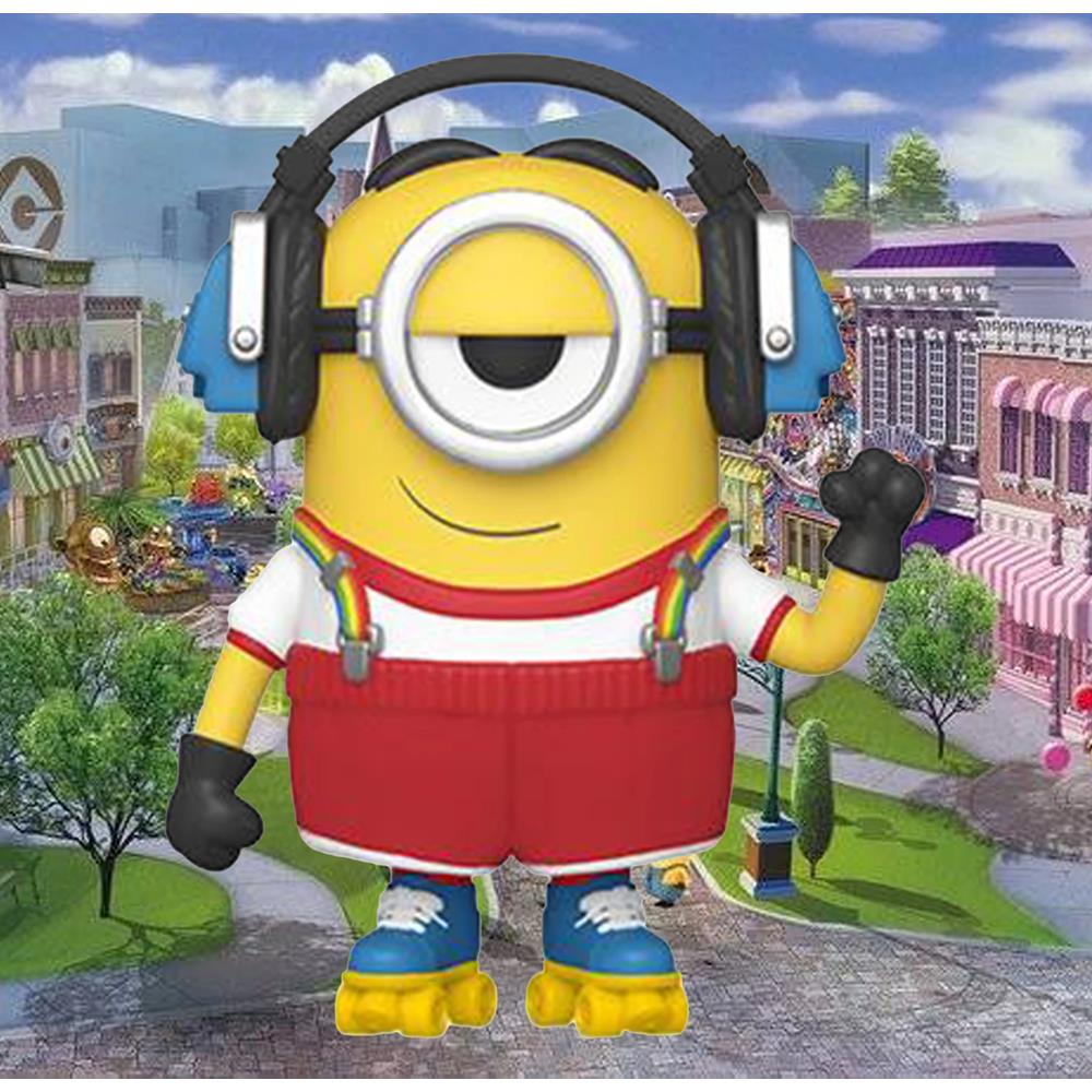 Funko Pop Movies - Minions The Rise Of Gru Roller Skating Stuart 902