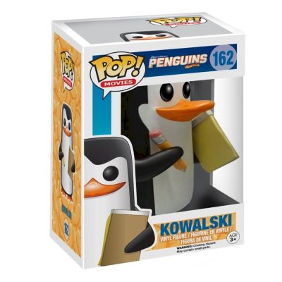Funko Pop Movies - Penguins Madagascar Kowalski 162 (Vaulted)
