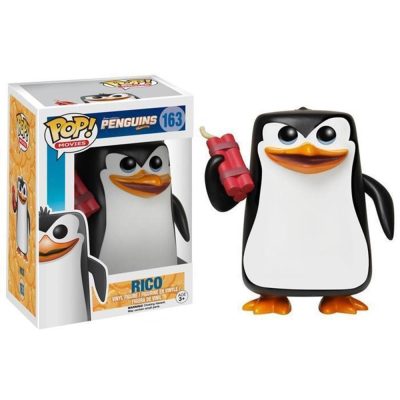 Funko Pop Movies - Penguins Madagascar Rico 163 (Vaulted)