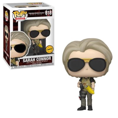 Funko Pop Movies - Terminator Dark Fate Sarah Connor 818 (Cellphone) (Chase)