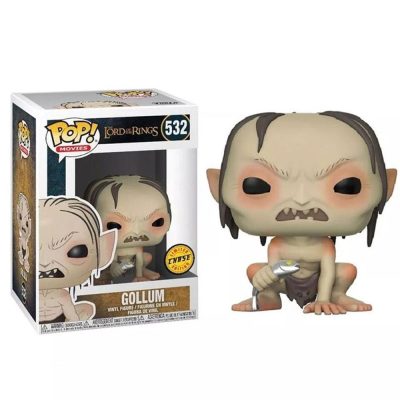 Funko Pop Movies - The Lord Of The Rings Gollum 532 (Chase) (Crouched) (Fish)