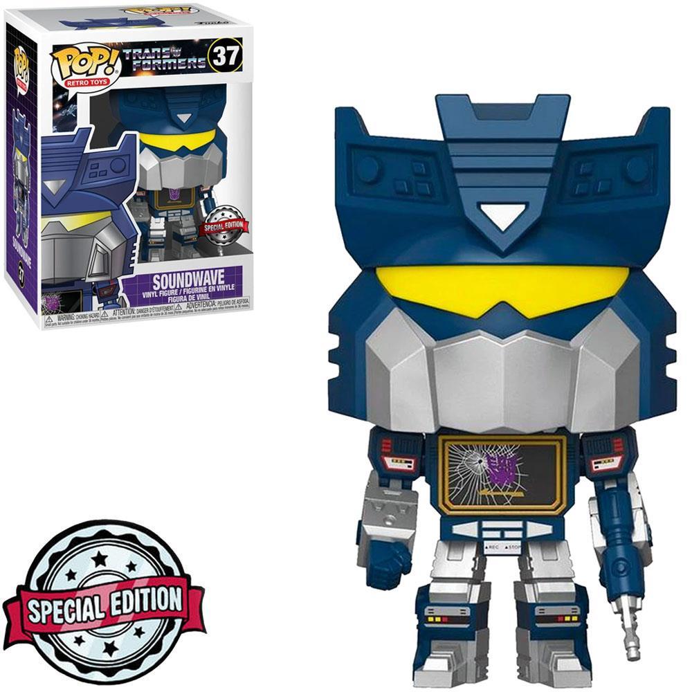 Funko Pop Retro Toys - Transformers Soundwave 37 (Special Edition)