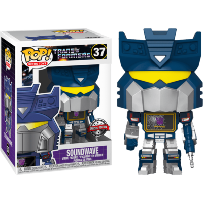 Funko Pop Retro Toys - Transformers Soundwave 37 (Special Edition)