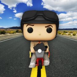 Funko Pop Rides - Dumb And Dumber Lloyd Christmas On Bicycle 95