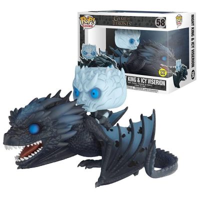 Funko Pop Rides - Game Of Thrones Night King &Amp; Icy Viserion 58 (Glows In The Dark) #1