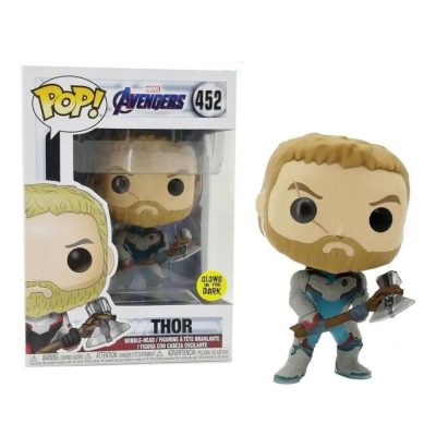 Funko Pop Tee Collector Marvel - Box Thor Glow + Camiseta Gg