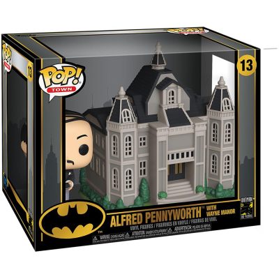 Funko Pop Town - Batman 80 Years Alfred Pennyworth With Wayne Manor 13