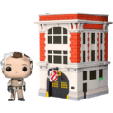 Funko Pop Town - Ghostbusters Dr. Peter Venkman With Firehouse 03