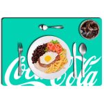 Kit 2 Jogo Americano - Coca-Cola Green