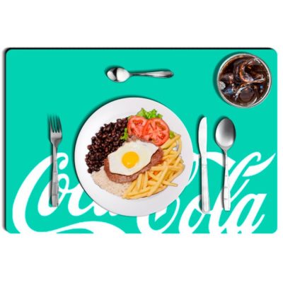 Kit 2 Jogo Americano - Coca-Cola Green