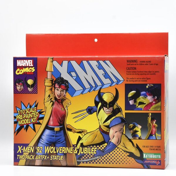 Marvel X-Men 1992 Wolverine E Jubilee - Artfx+ Statue (Exposição)