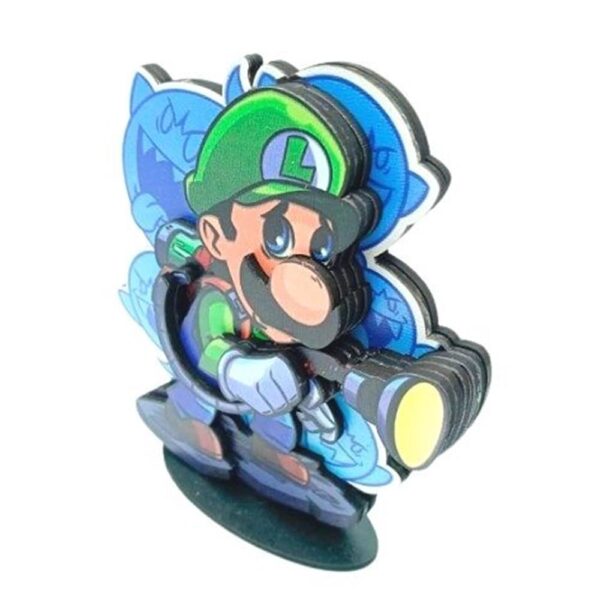 Miniatura Geek Mdf - Luigi Mansion