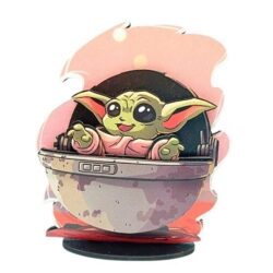 Miniatura Geek Mdf - Star Wars Baby Yoda