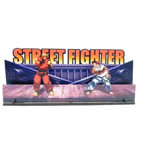 Miniatura Geek Mdf - Street Fighter Cenario