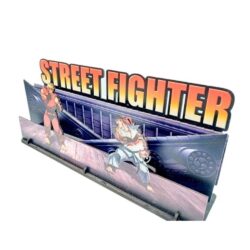 Miniatura Geek Mdf - Street Fighter Cenario