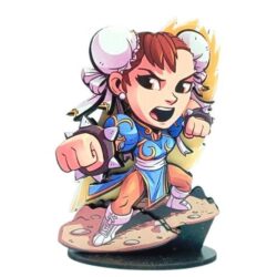 Miniatura Geek Mdf - Street Fighter Chun-Li