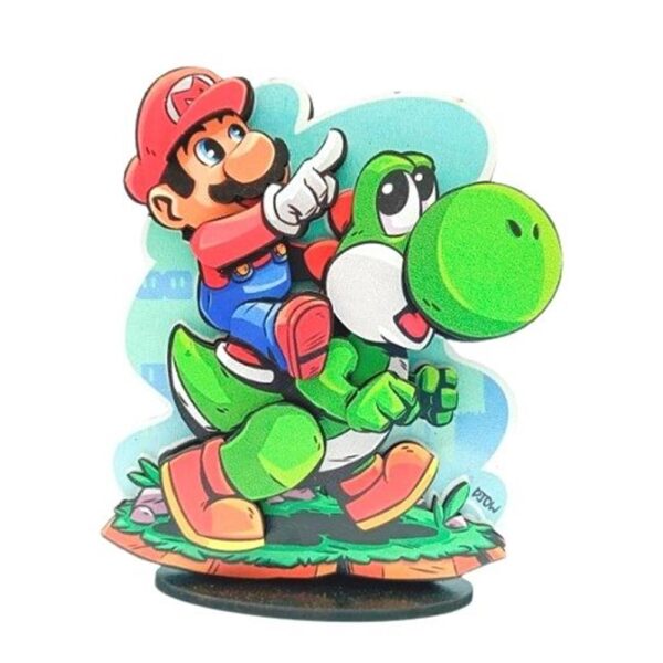 Miniatura Geek Mdf - Super Mario No Yoshi