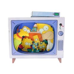 Miniatura Geek Mdf - The Simpsons Familia Tv