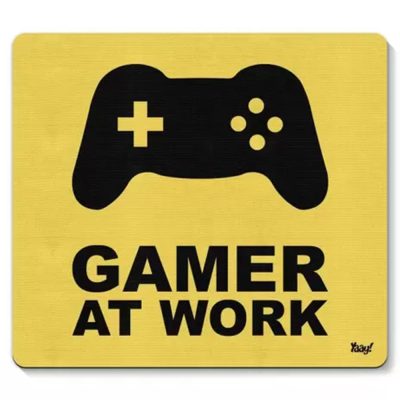 Mouse Pad Gamer At Work