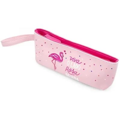 Necessaire Com Alça - Flamingos (Sem Embalagem)