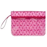 Necessaire Com Bolsos – Flamingos (Sem Embalagem) Necessaire Com Bolsos - Flamingos (Sem Embalagem)