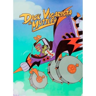 Pasta L A4 Plastica – Wacky Race Dick And Muttley (31X22)