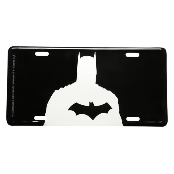 Placa De Carro Decorativa - Batman Bust