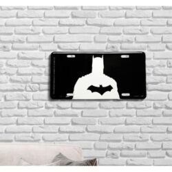 Placa De Carro Decorativa - Batman Bust