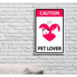 Placa Decorativa (24X16) - Pet Lover