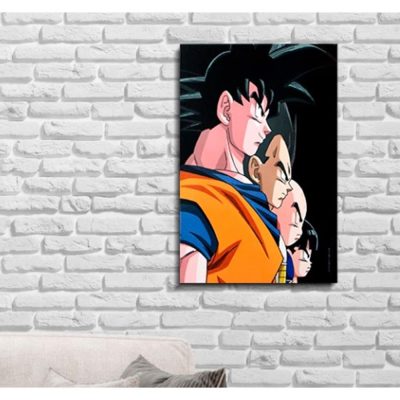 Quadro (26X20) - Dragon Ball Guerreiros