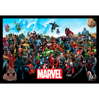 Quadro (65X94) - Marvel