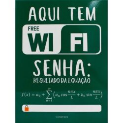 Quadro C/Caneta (26,X20) - Wi-Fi Senha