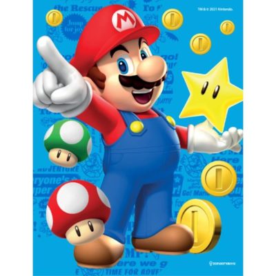 Quadro Slim (26X20) - Mario Coins