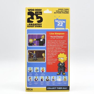 The Simpsons 25Th Anniversary Magic Lisa Simpson - Neca #1