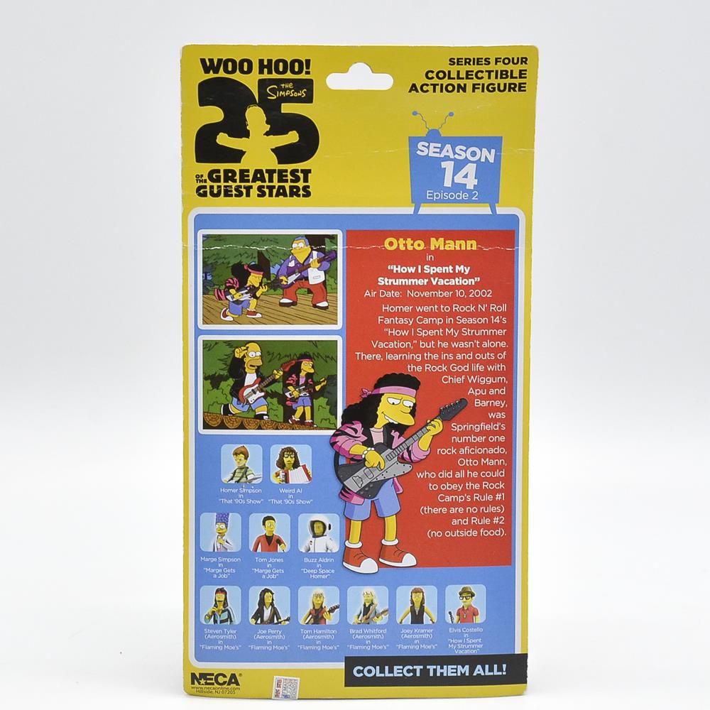 The Simpsons 25Th Anniversary Otto Mann - Neca #1