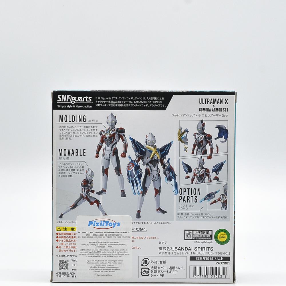 Ultraman X Gomora Armor Set - S.H. Figuarts Bandai