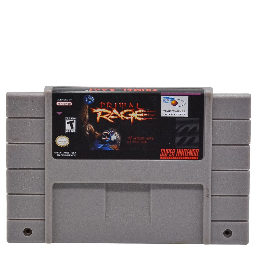 Primal Rage(SNES) - Gameplay Comentado 