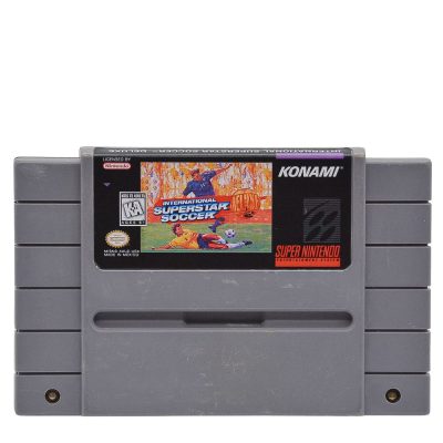 International Superstar Soccer Super Nintendo (Snes) (Paralelo) (Label Alterada) #1 (Seminovo)