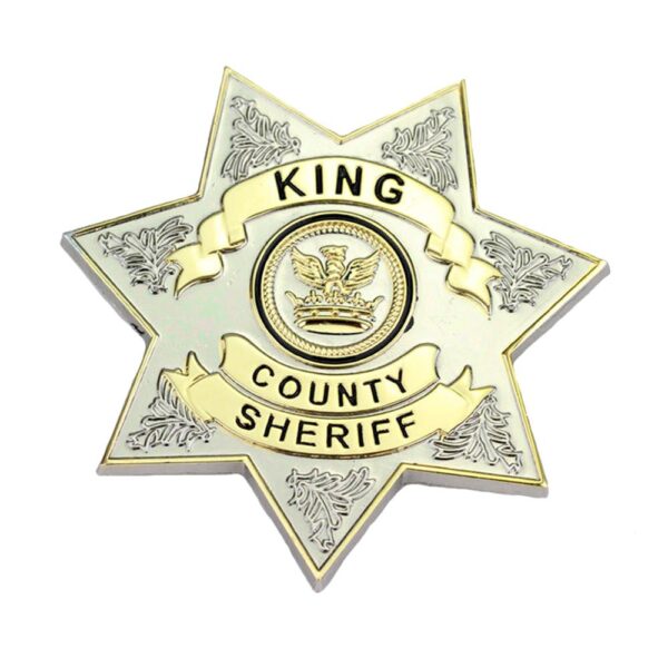 Broche The Walking Dead King County Sheriff - Metal