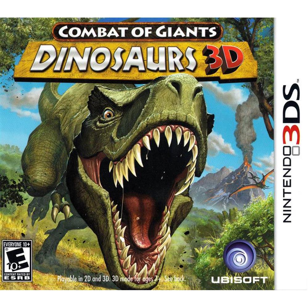 Combat Of Giants Dinossaurs 3D Nintendo 3Ds (Somente Cartucho) (Jogo Mídia  Física) (Seminovo) - Arena Games - Loja Geek