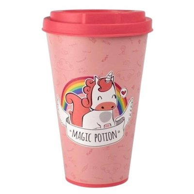 Copo Para Viagem 550Ml – Unicornio