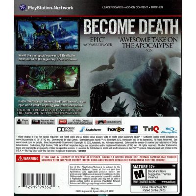 Darksiders Ii - Ps3 #1