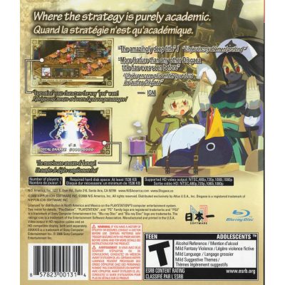 Disgaea 3 Absence Of Justice - Ps3