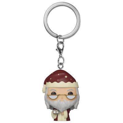 Funko Pocket Keychain - Harry Potter Albus Dumbledore Holiday