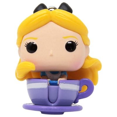 Funko Pocket Pop Keychain - Disney 65Th The Mad Tea Party Attraction And Alice